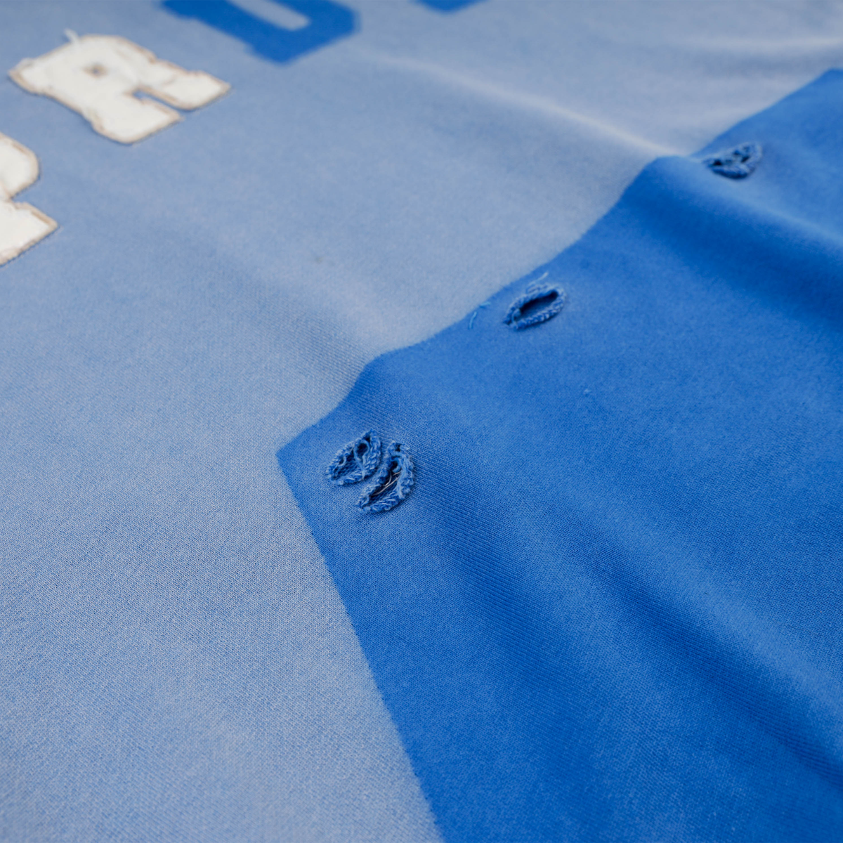 BLUE WASHED HOODIE