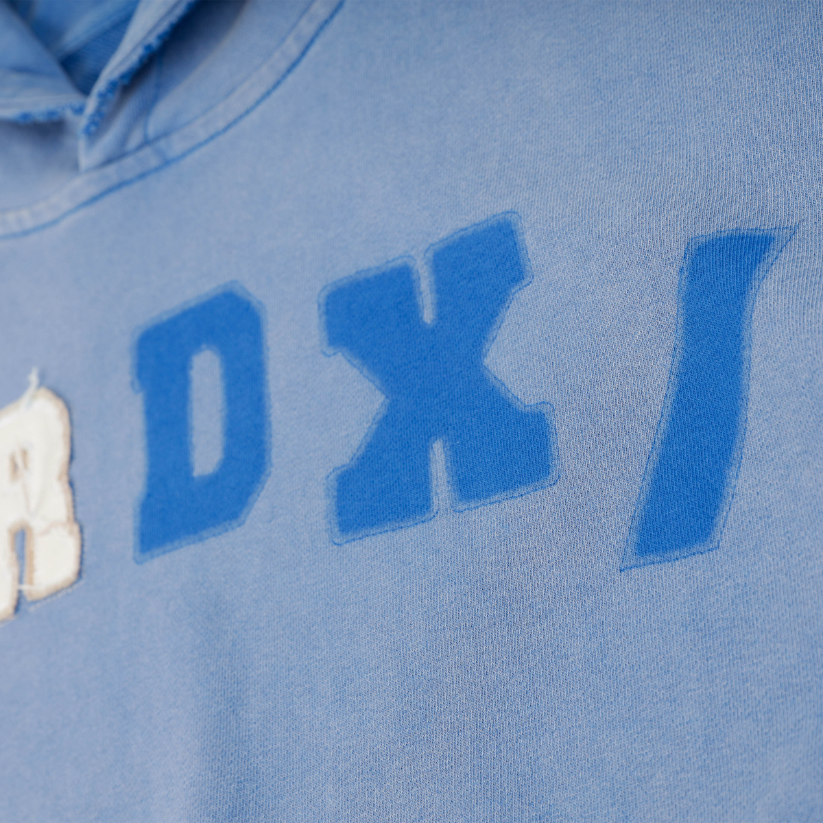 BLUE WASHED HOODIE