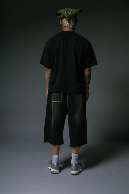 WASHED OVERSIZED SHORT