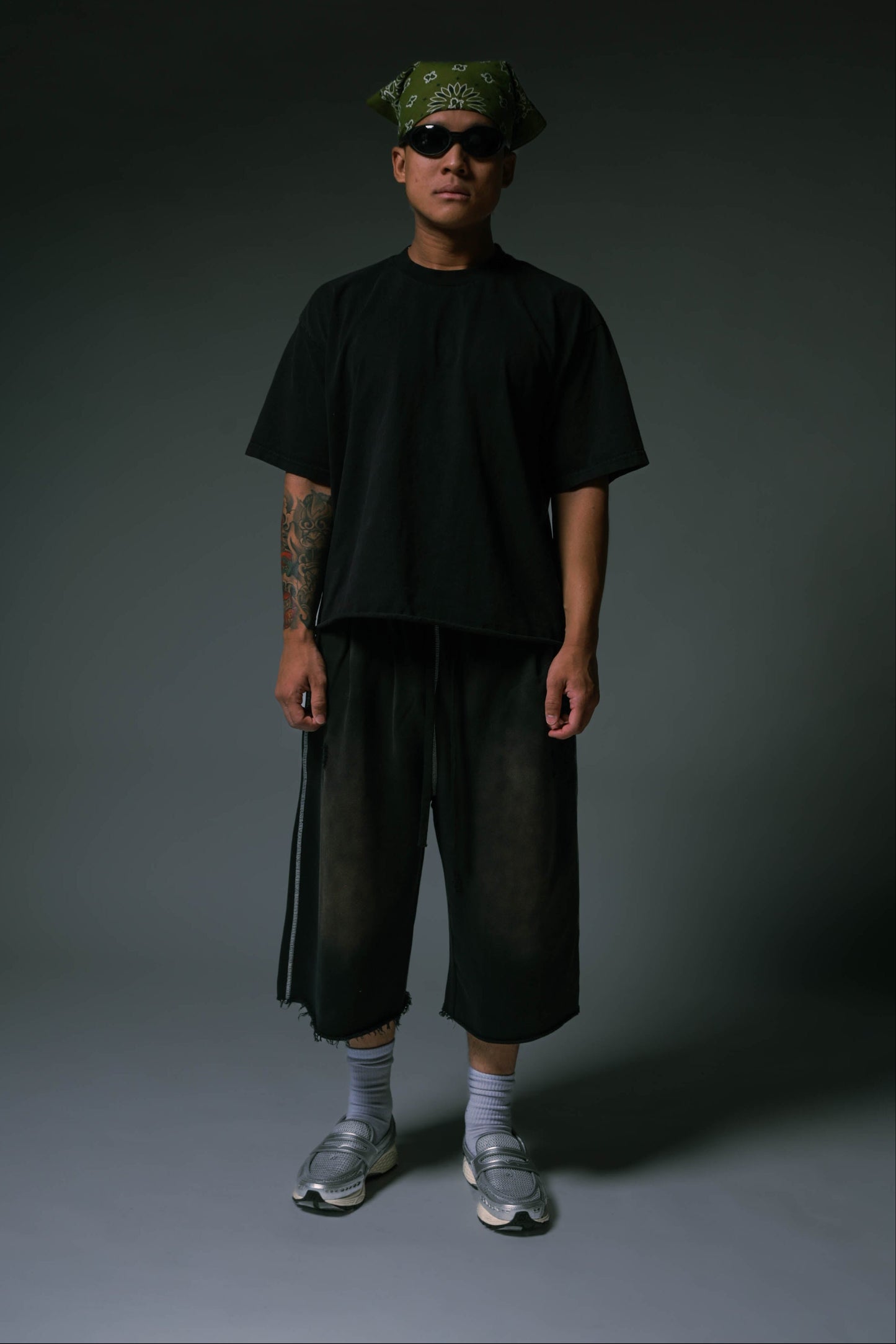 WASHED OVERSIZED SHORT