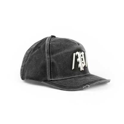 WASHED SHORT BRIM CAP
