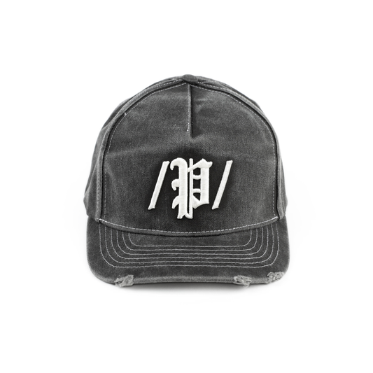 WASHED SHORT BRIM CAP